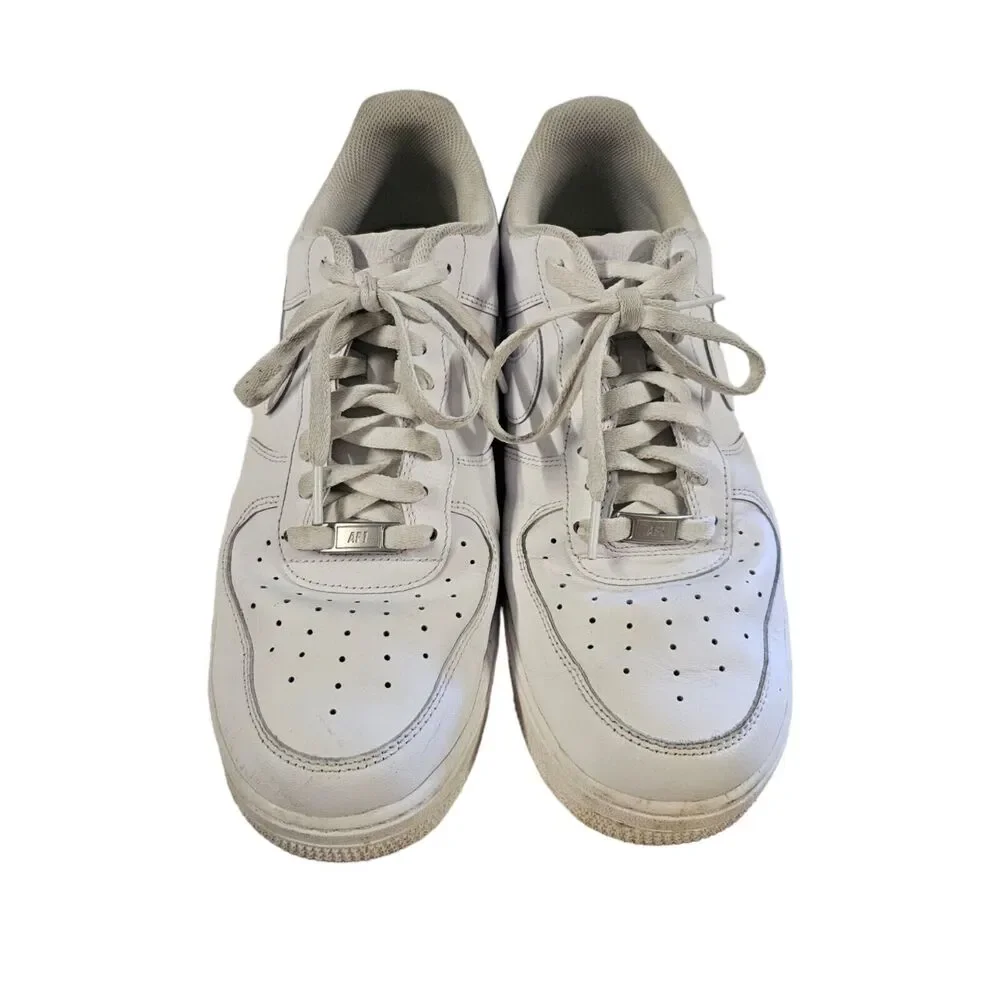 Nike Air‎ Force 1 ‘07 Men's Shoes Triple White Size 11.5 Low Top CW2288-111